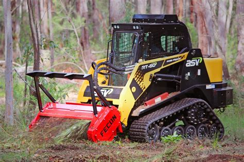 forestry skid steer sale|used skid steer with mulcher for sale.